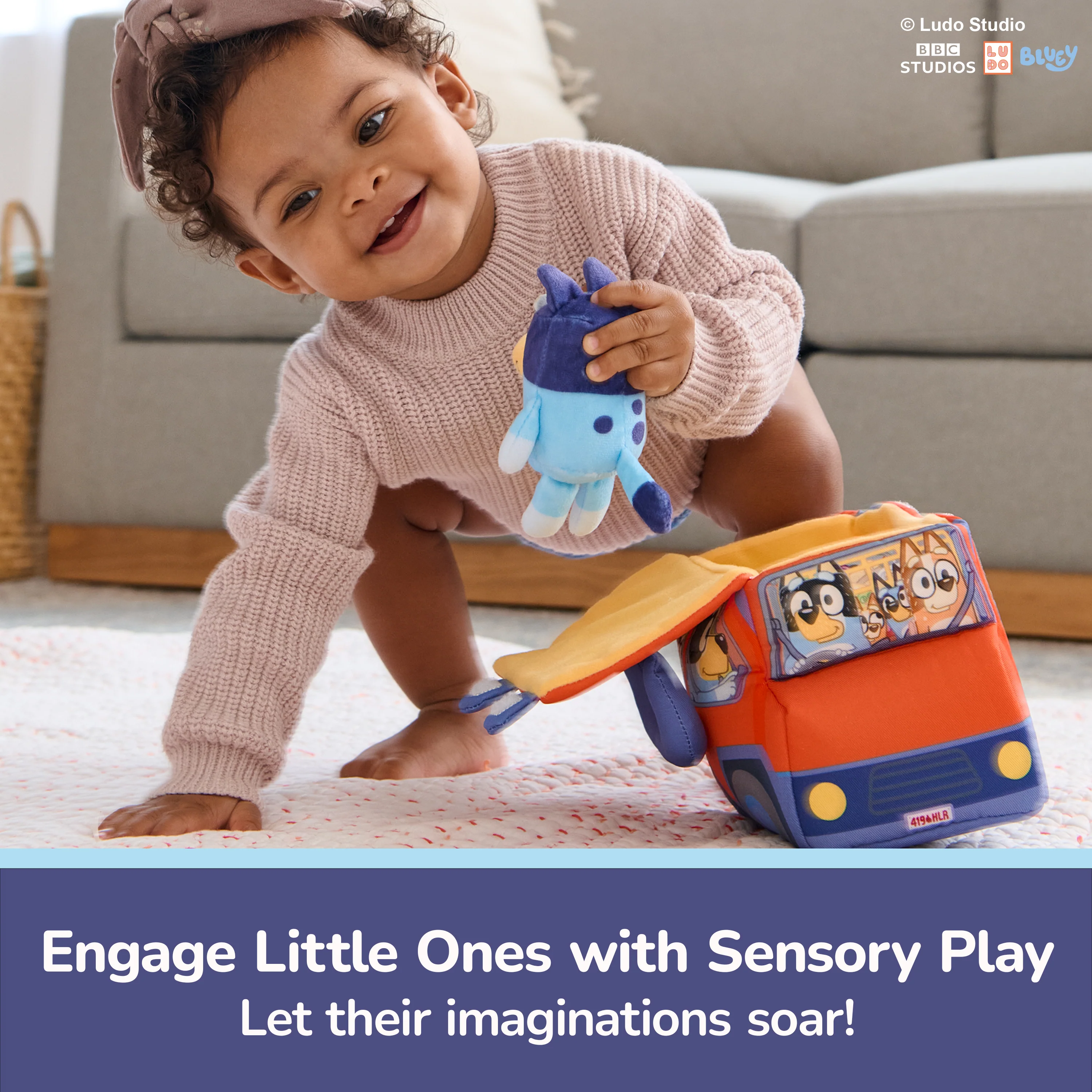 Bluey 5-Piece Playset, 7 in - Image 4