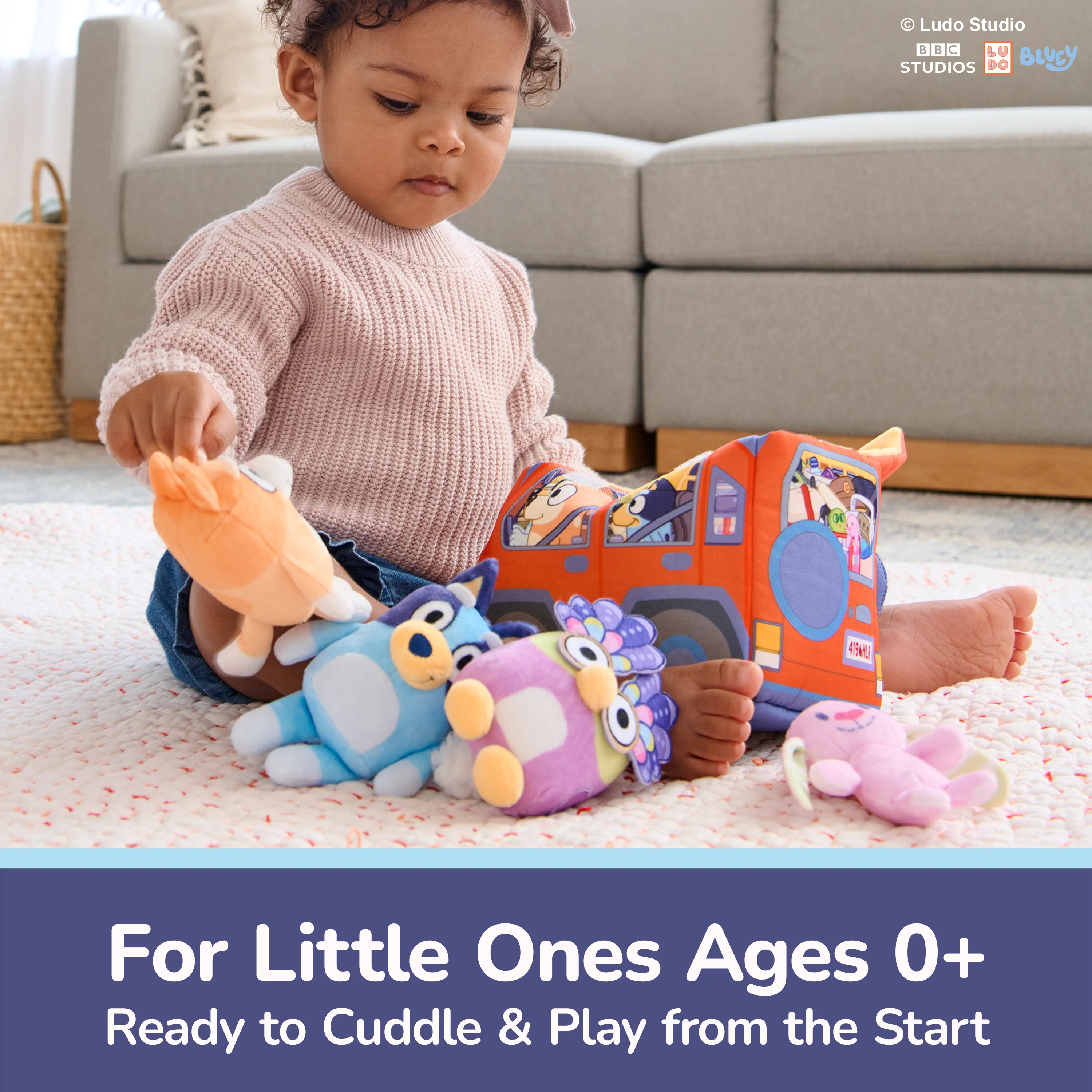 Bluey 5-Piece Playset, 7 in - Image 8