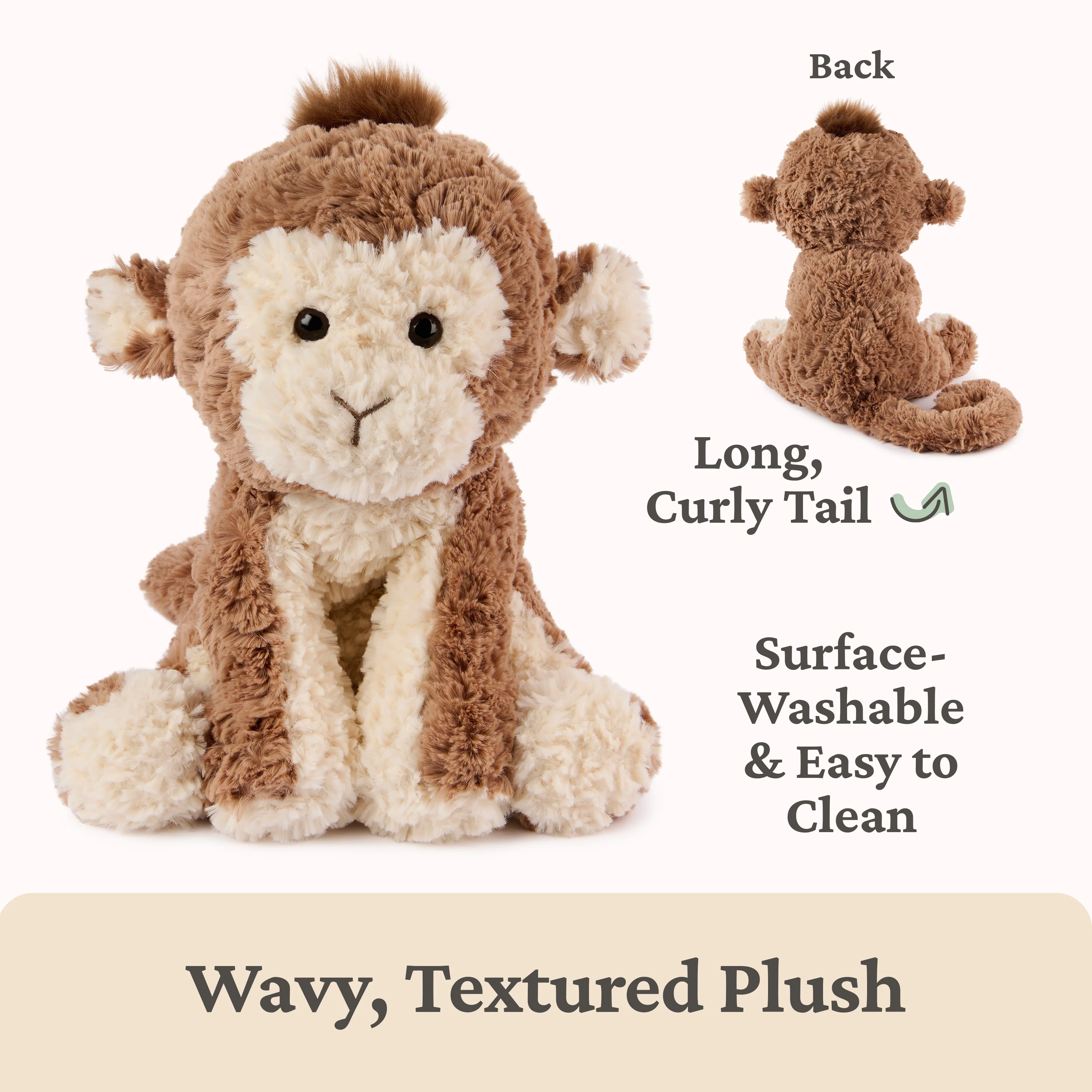 Cozys™ Monkey, 10 in - Image 6