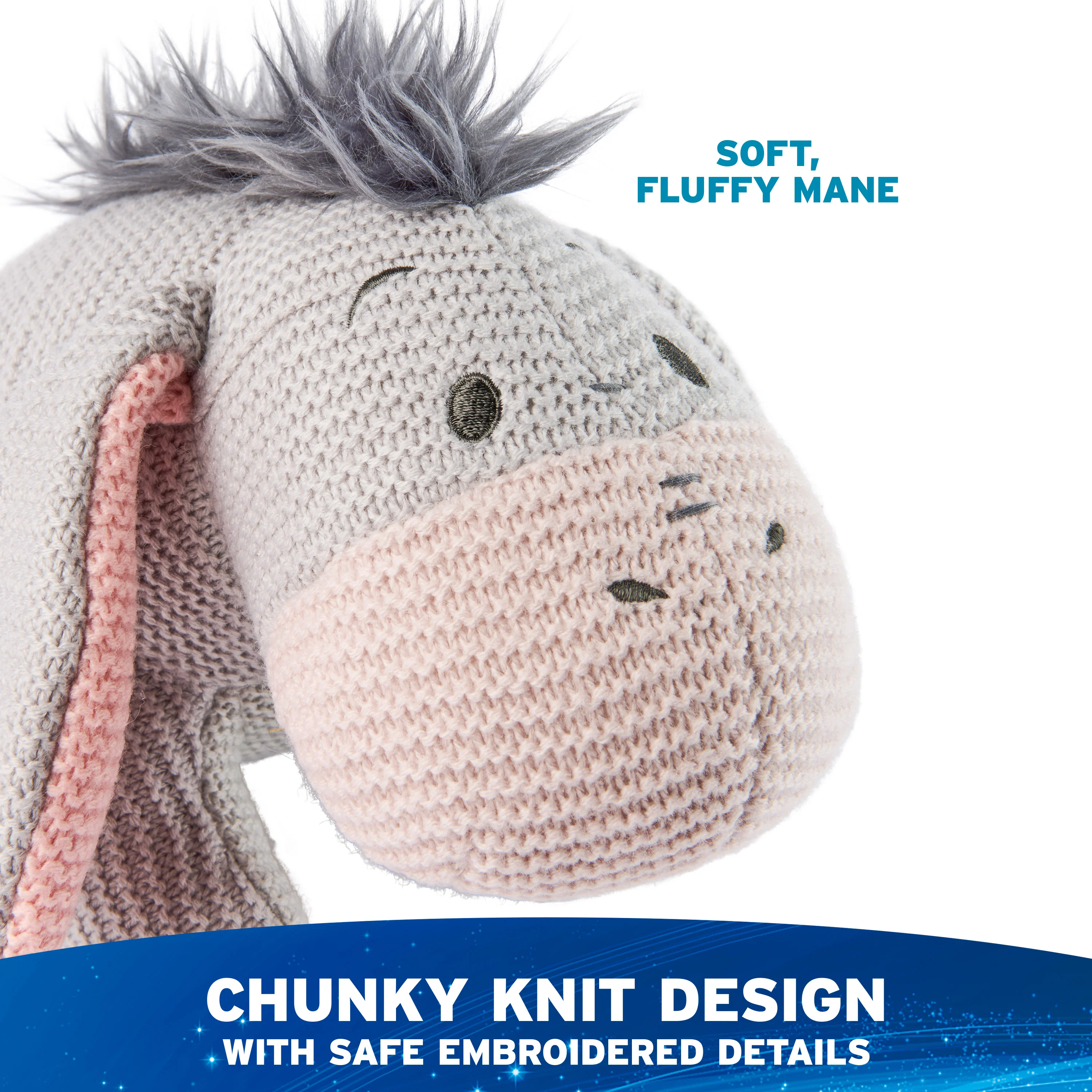 Eeyore Knit Plush, 10 in - Image 3