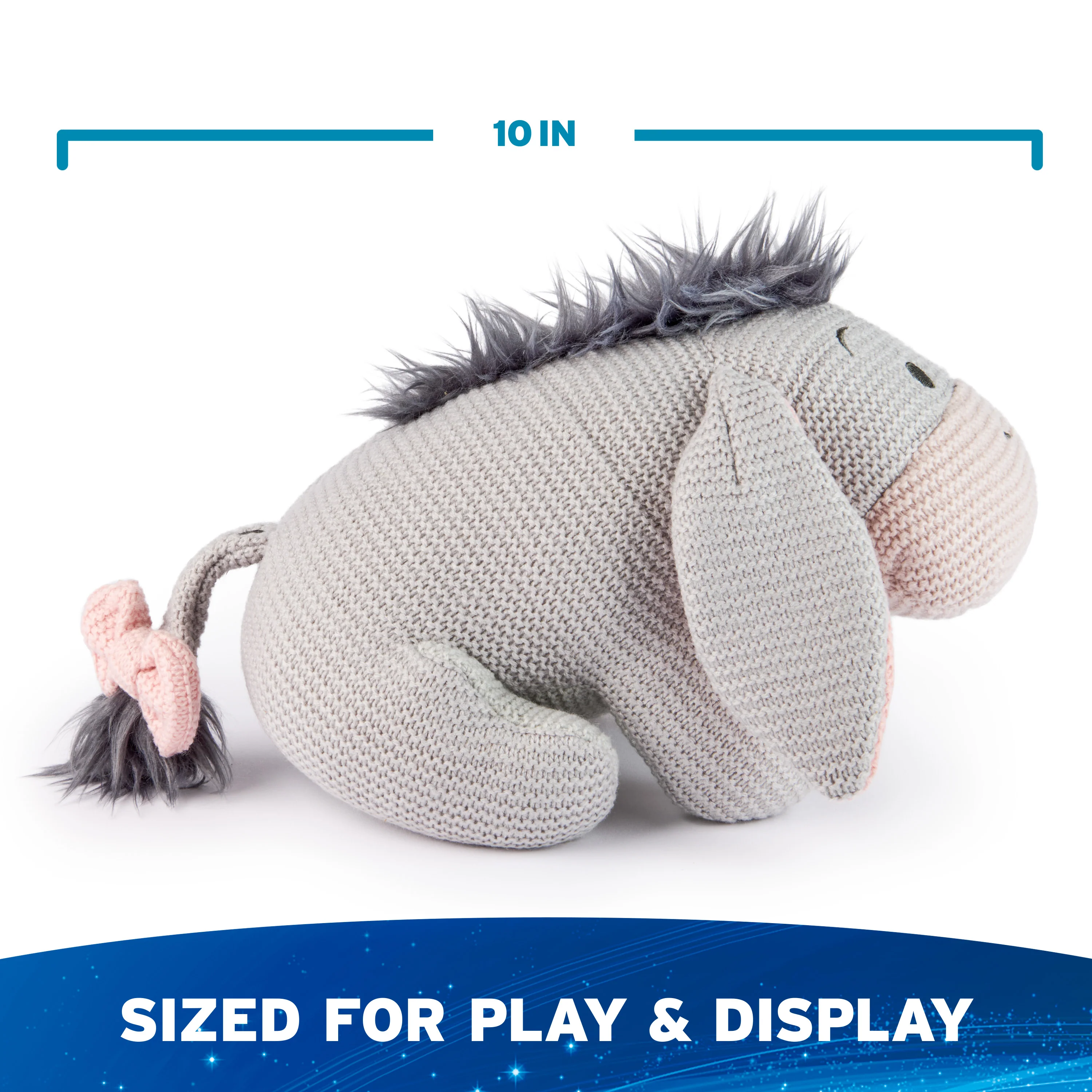 Eeyore Knit Plush, 10 in - Image 4