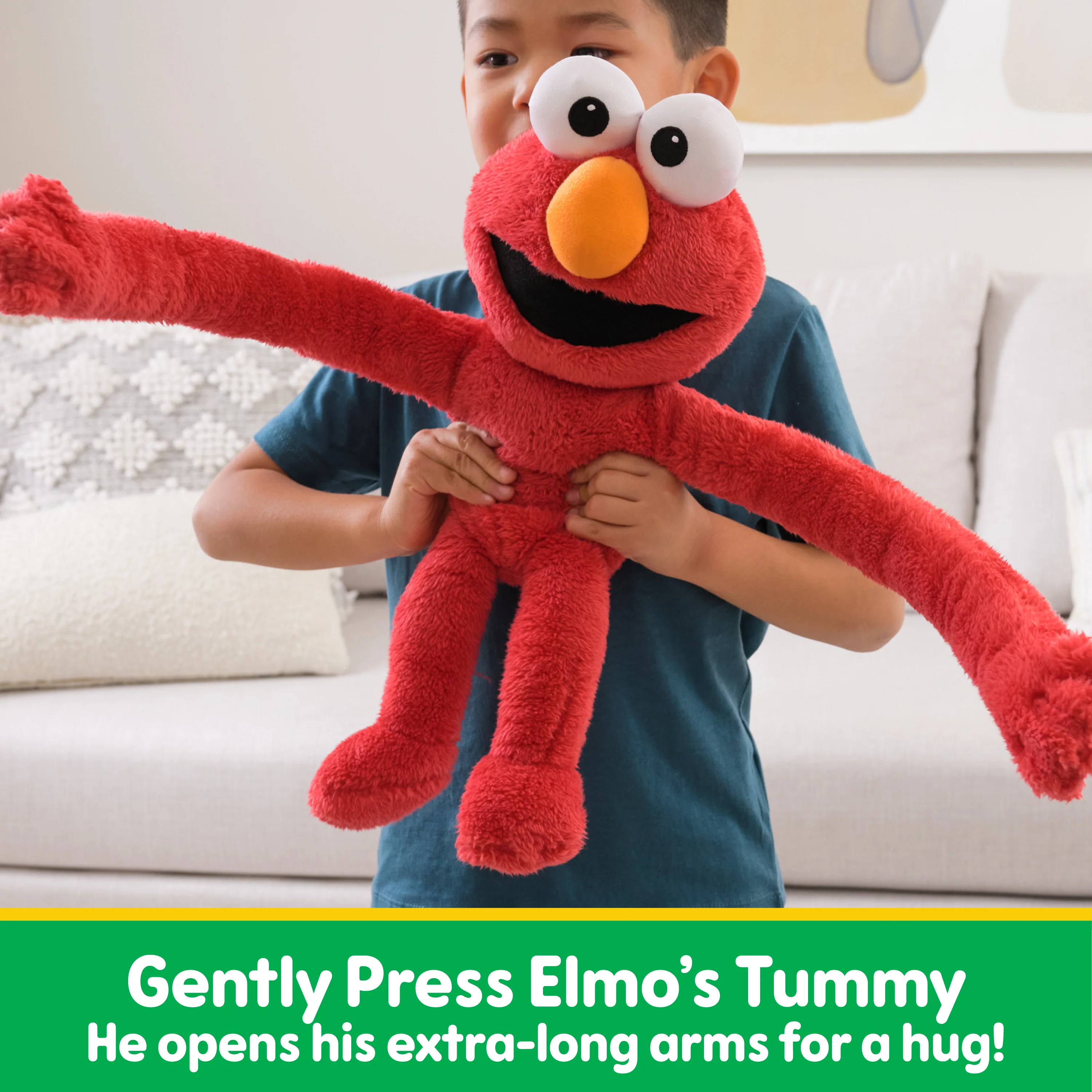Elmo Hug-a-Moves, 14 in - Image 3