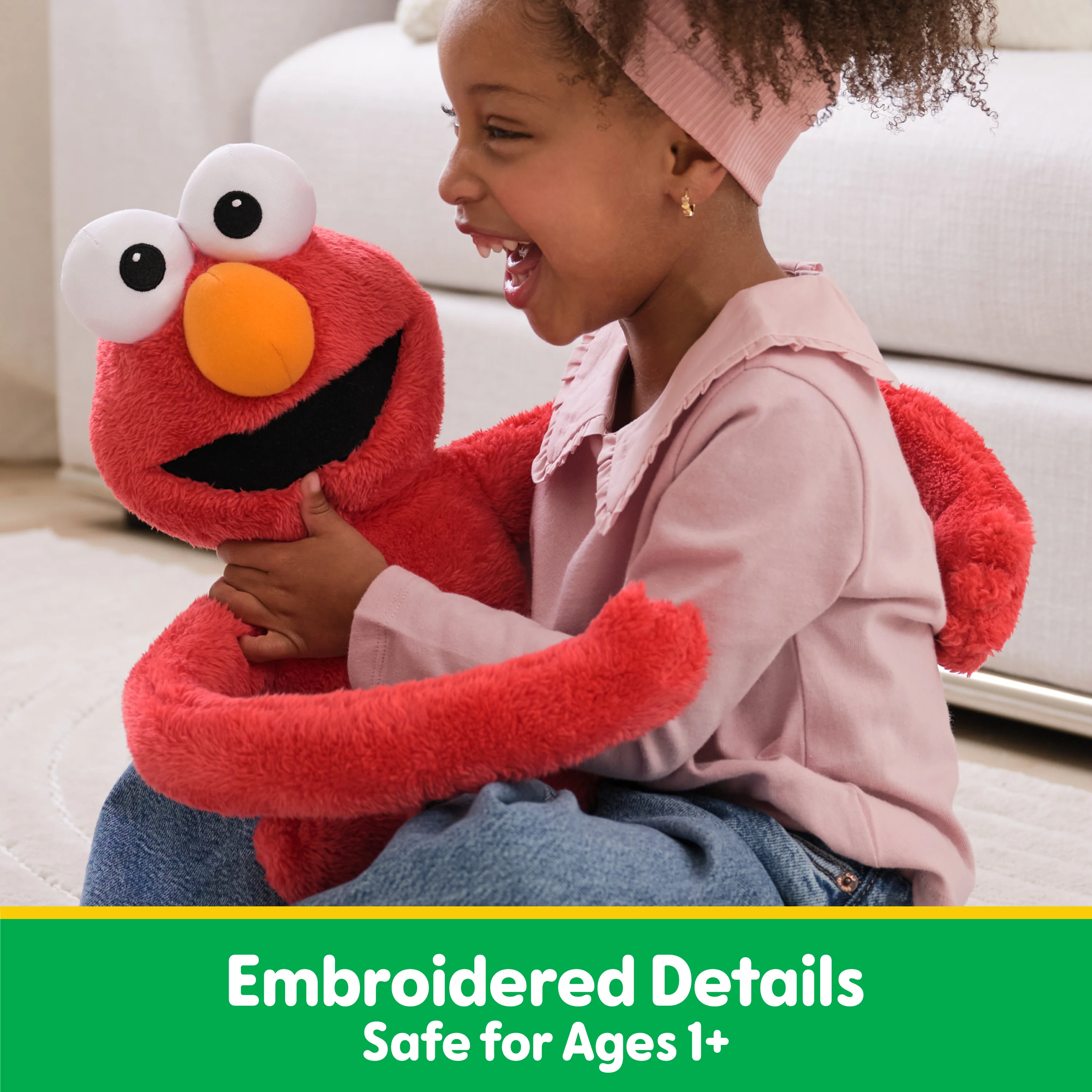 Elmo Hug-a-Moves, 14 in - Image 5