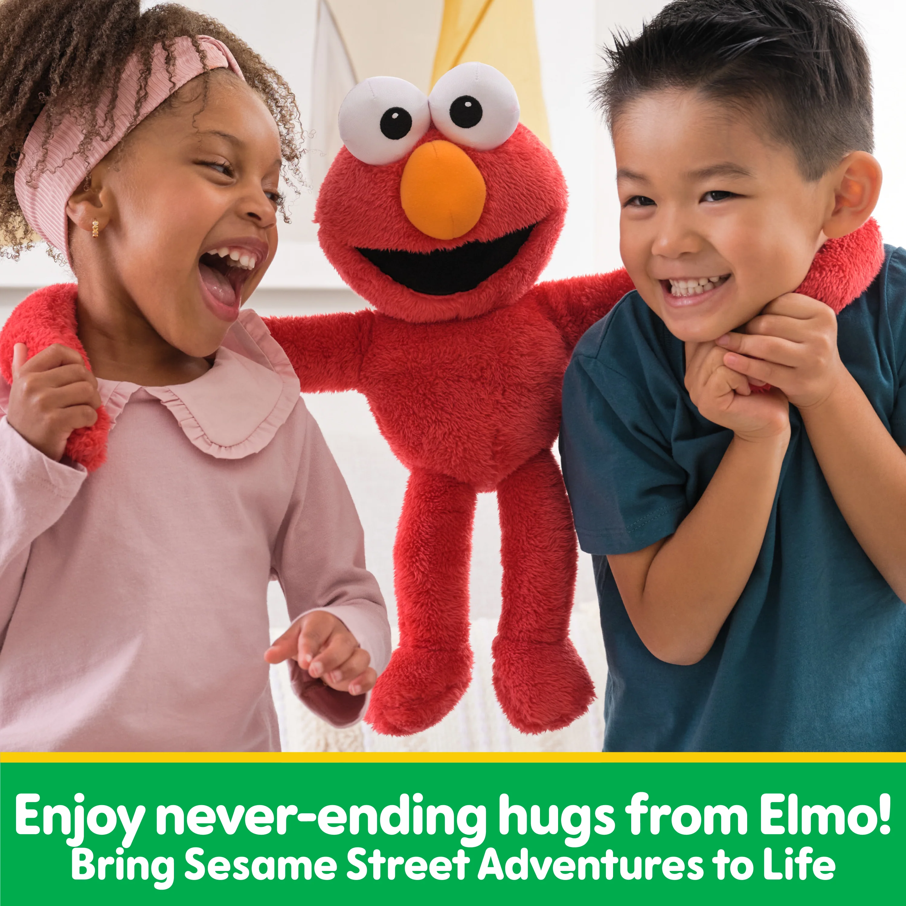 Elmo Hug-a-Moves, 14 in - Image 7