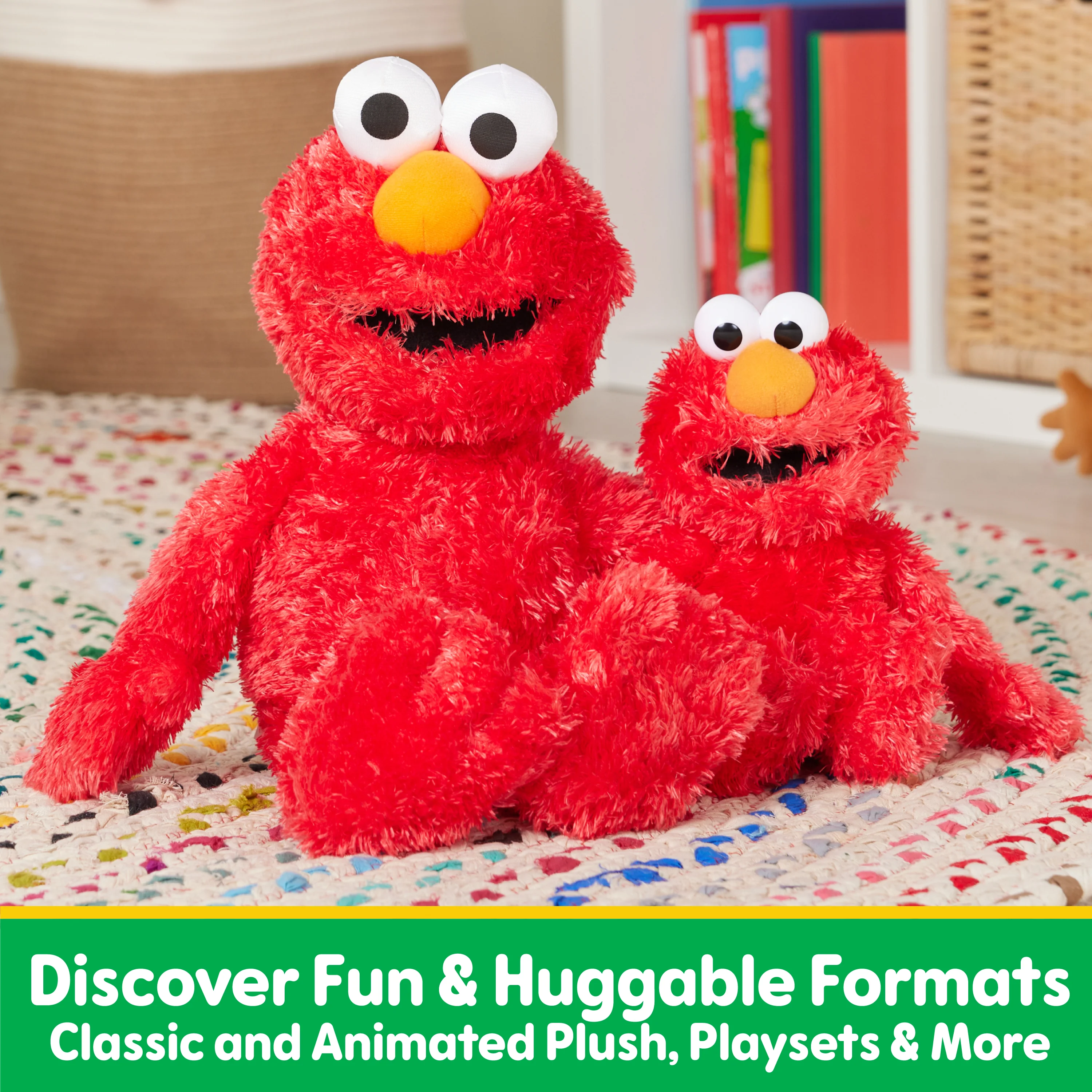 Elmo Hug-a-Moves, 14 in - Image 8