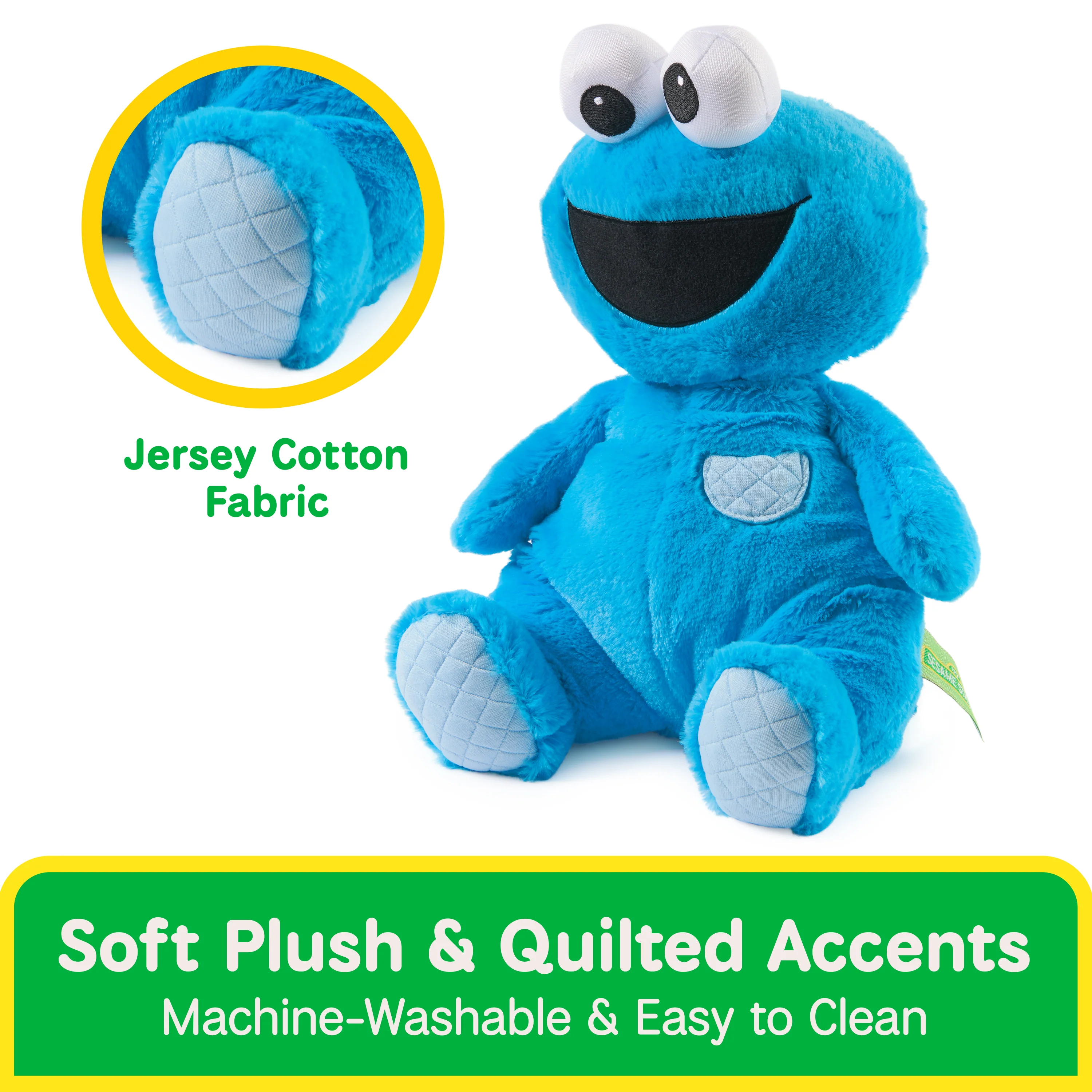 Oh So Snuggly Cookie Monster, 12.5 in - Image 4