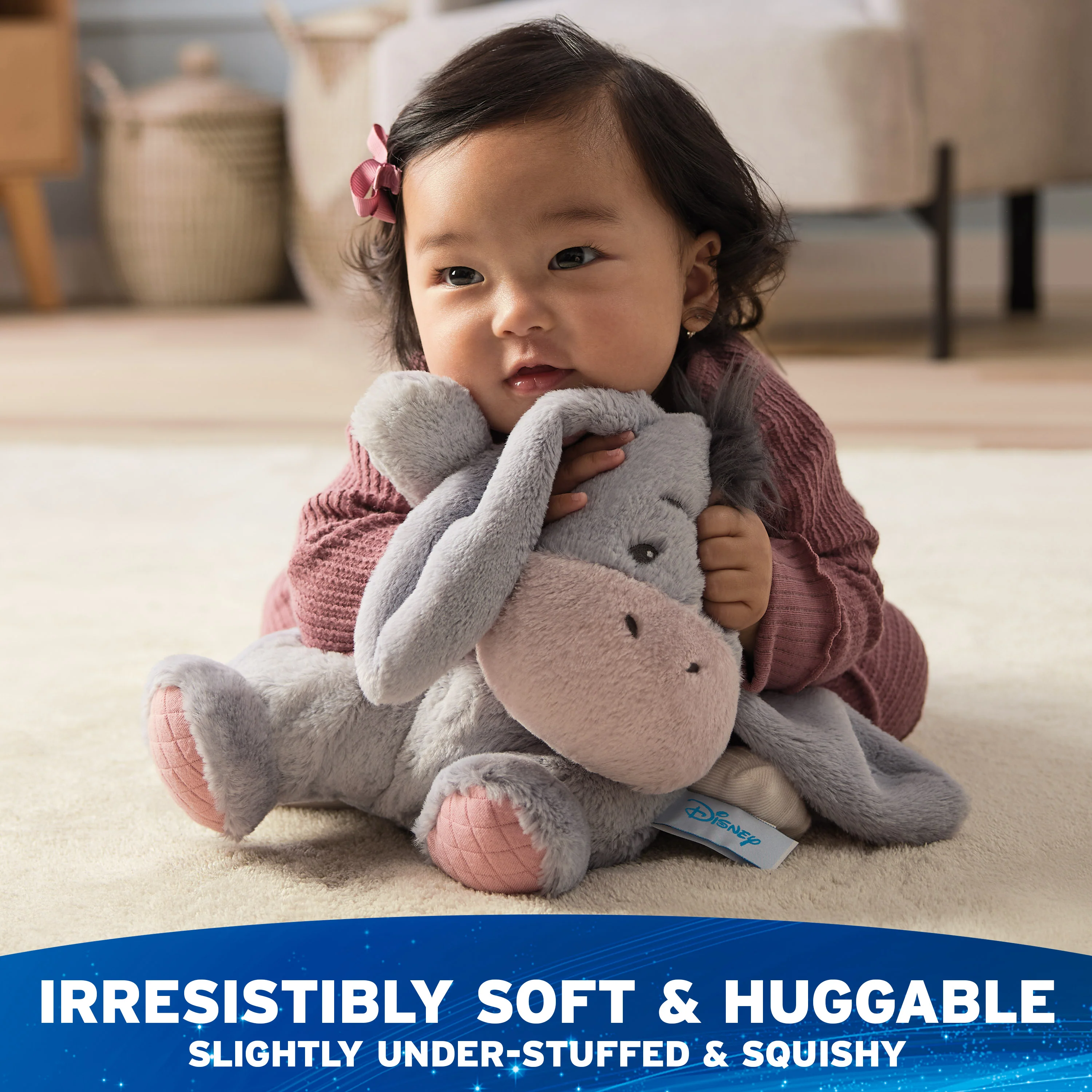Oh So Snuggly Eeyore, 12.5 in - Image 3