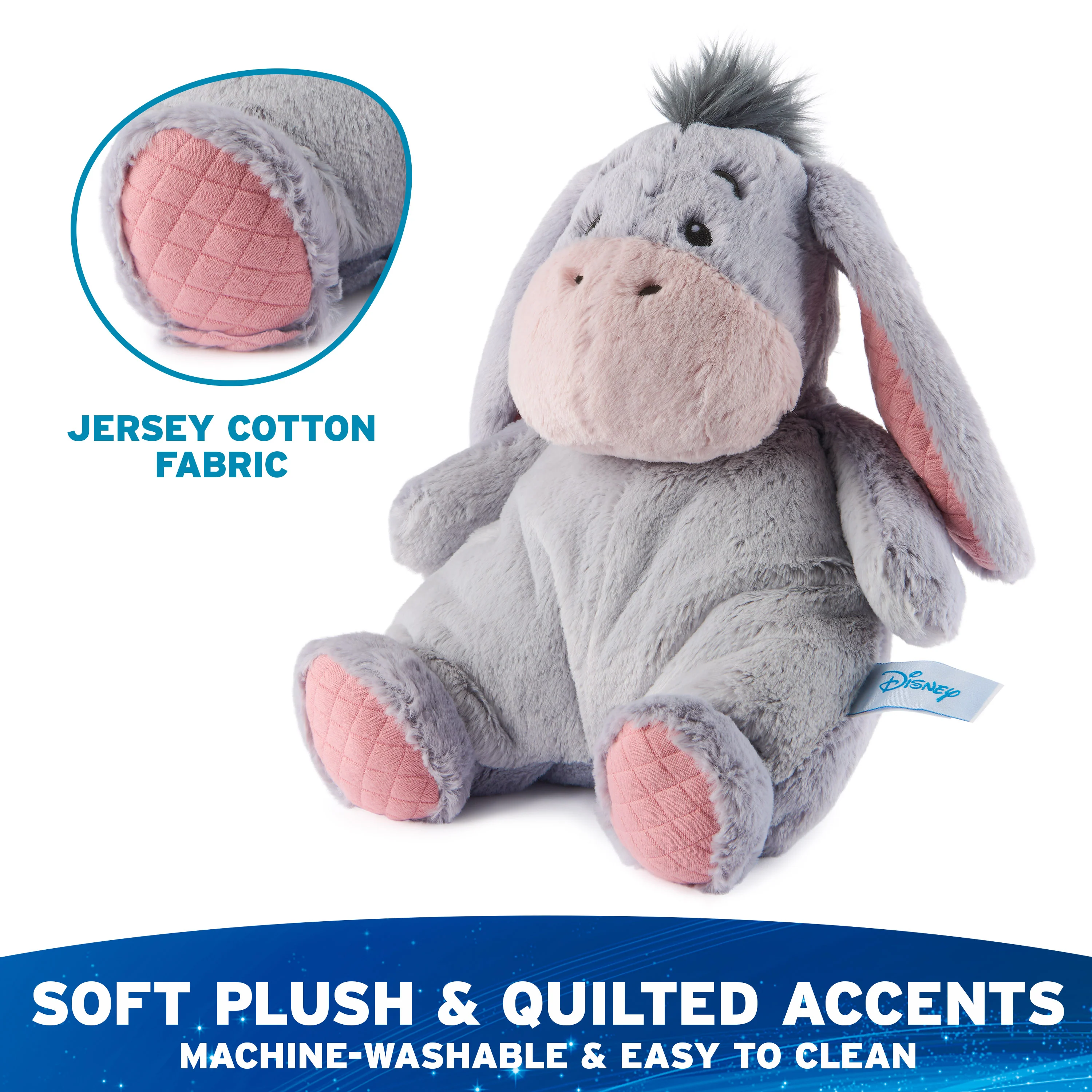 Oh So Snuggly Eeyore, 12.5 in - Image 4
