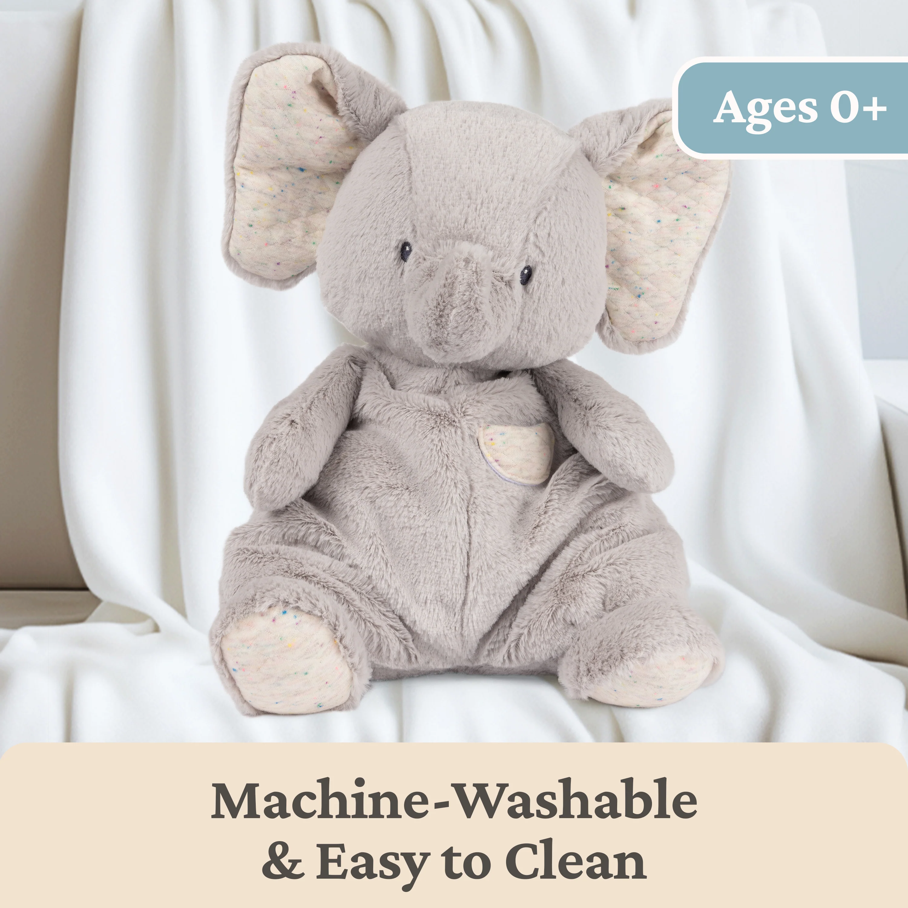 Oh So Snuggly Elephant, 12.5 in - Image 6