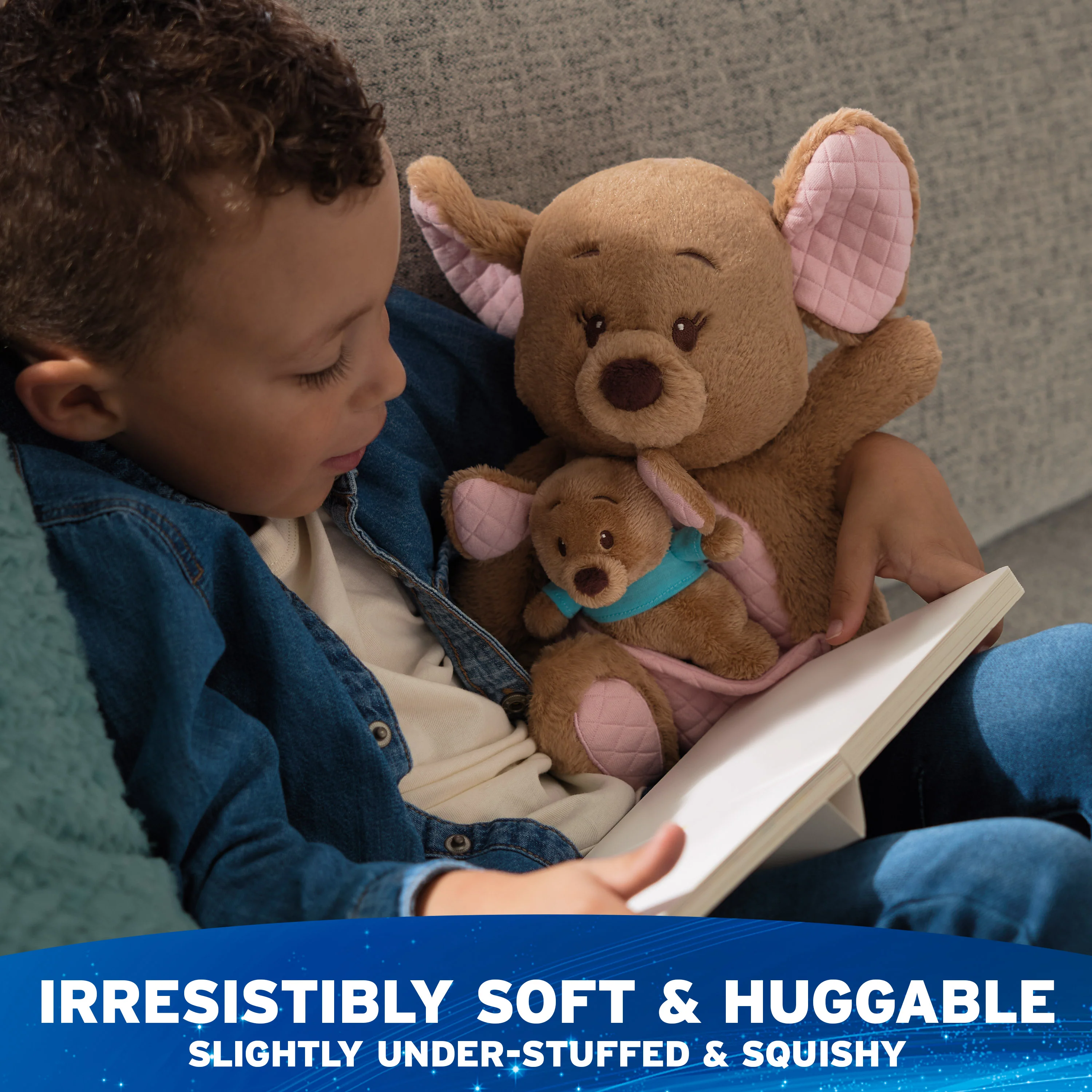 Oh So Snuggly Kanga & Roo, 12.5 in - Image 3