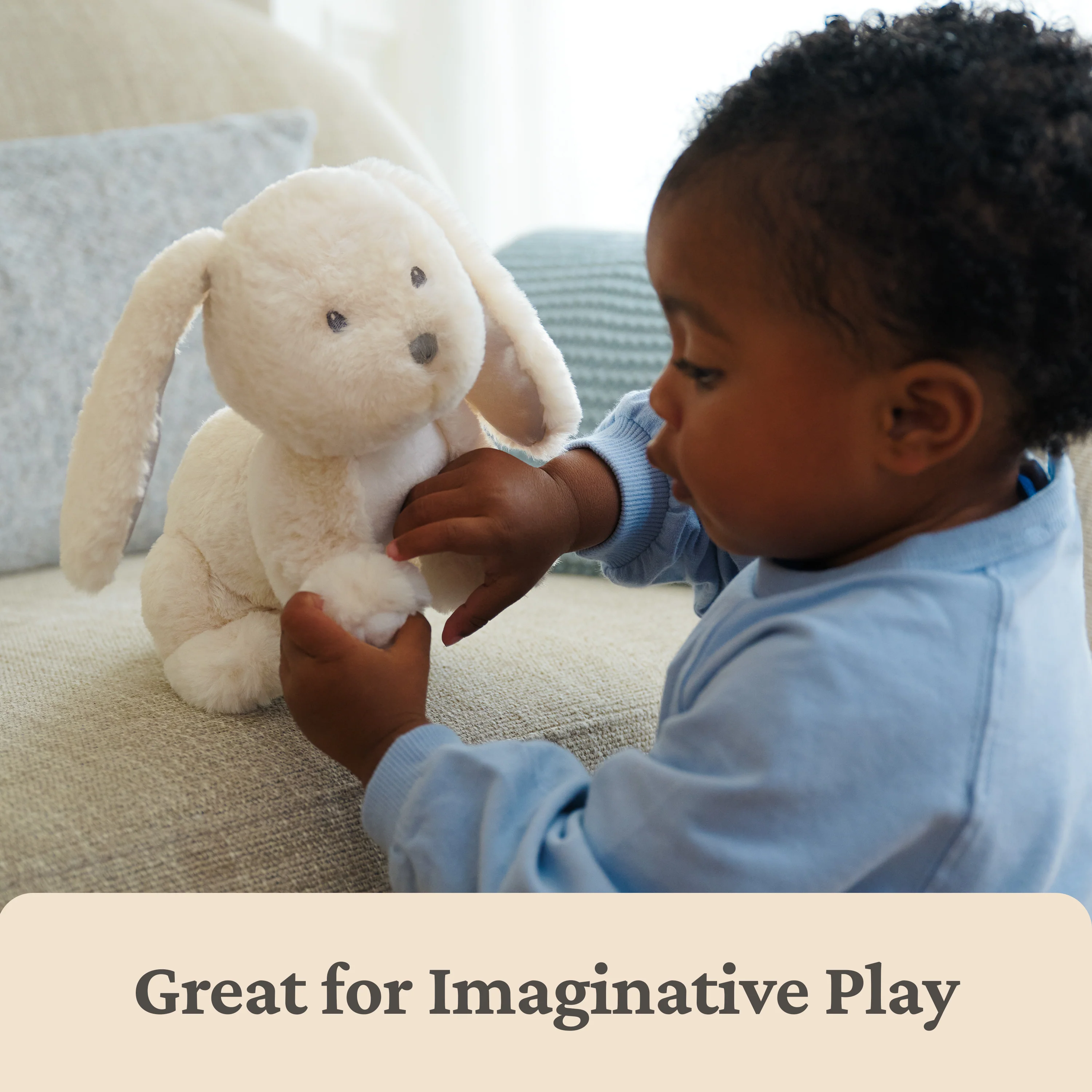 Playful Pals: Clover™ Bunny, 10 in - Image 7