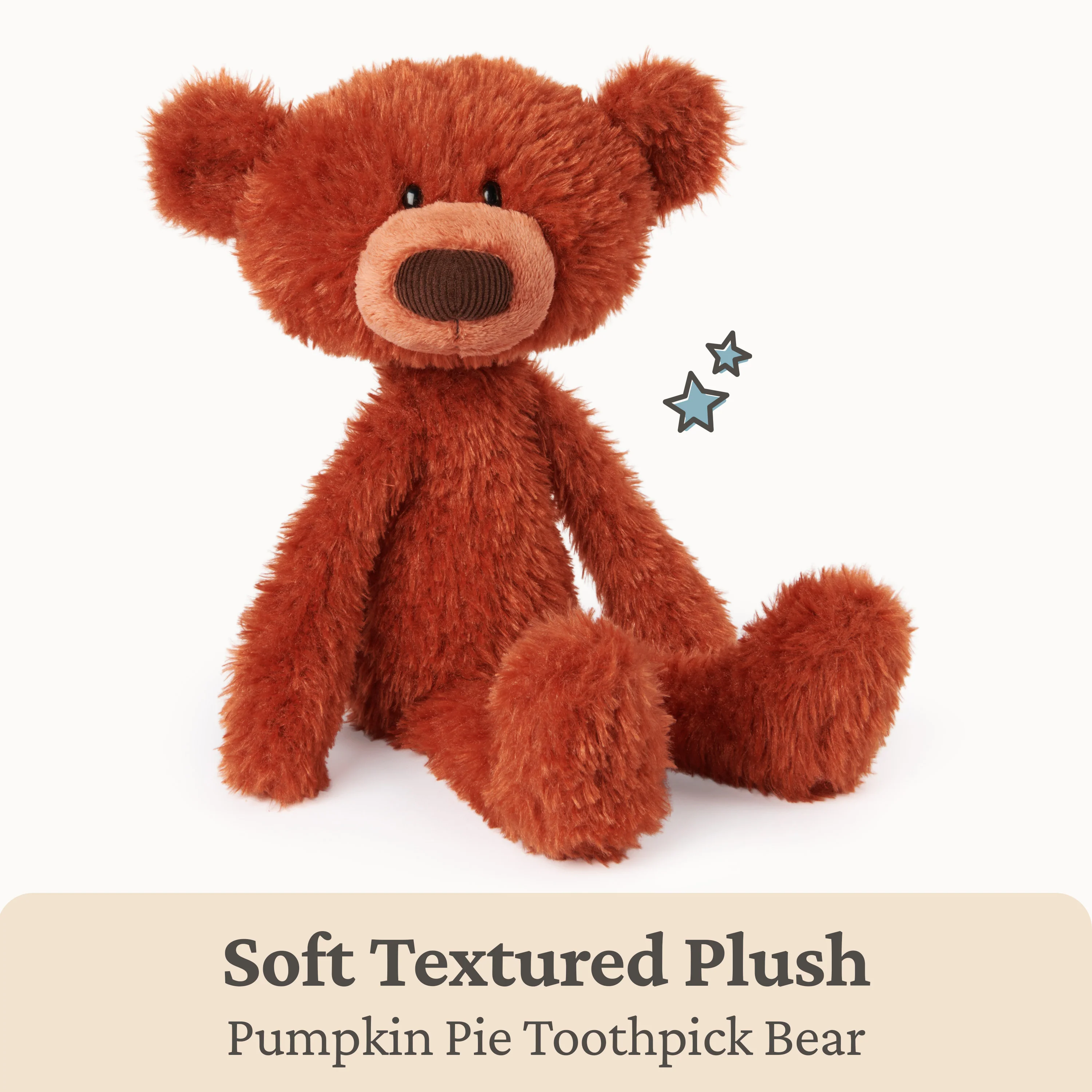Pumpkin Pie Toothpick Bear, 15 in - Image 3