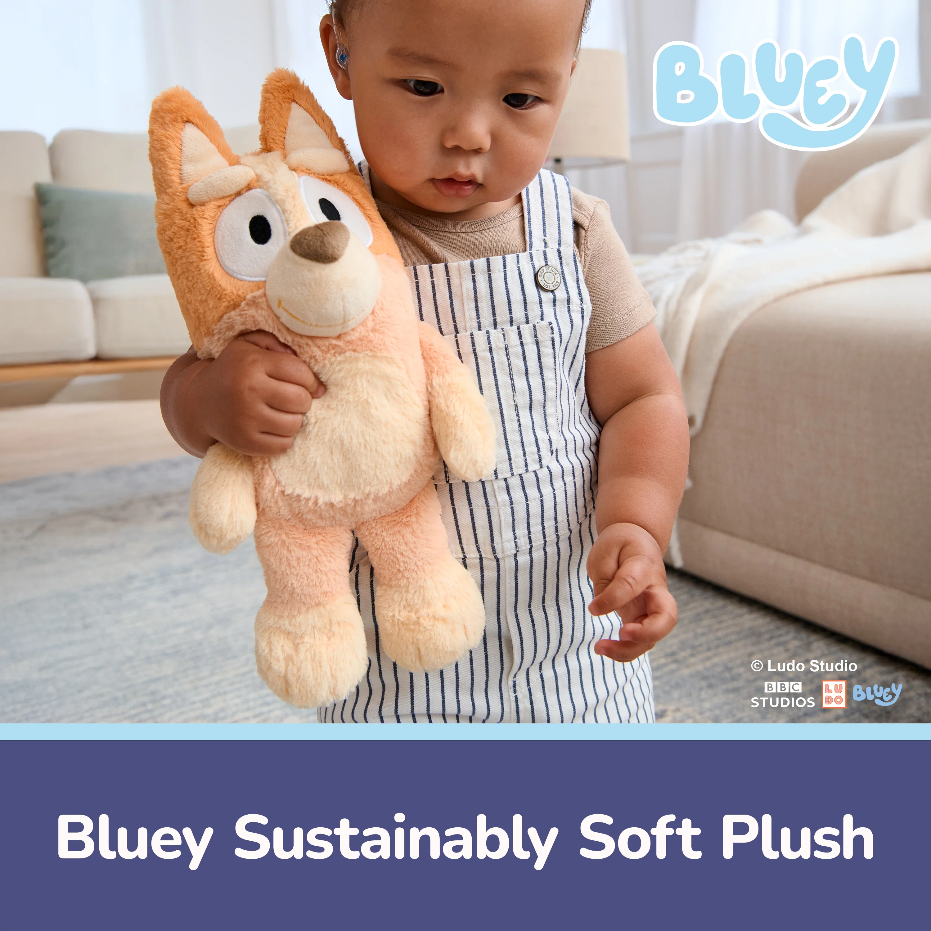 Sustainably Soft: Bingo, 13 in (Made from 100% Recycled Materials) - Image 2