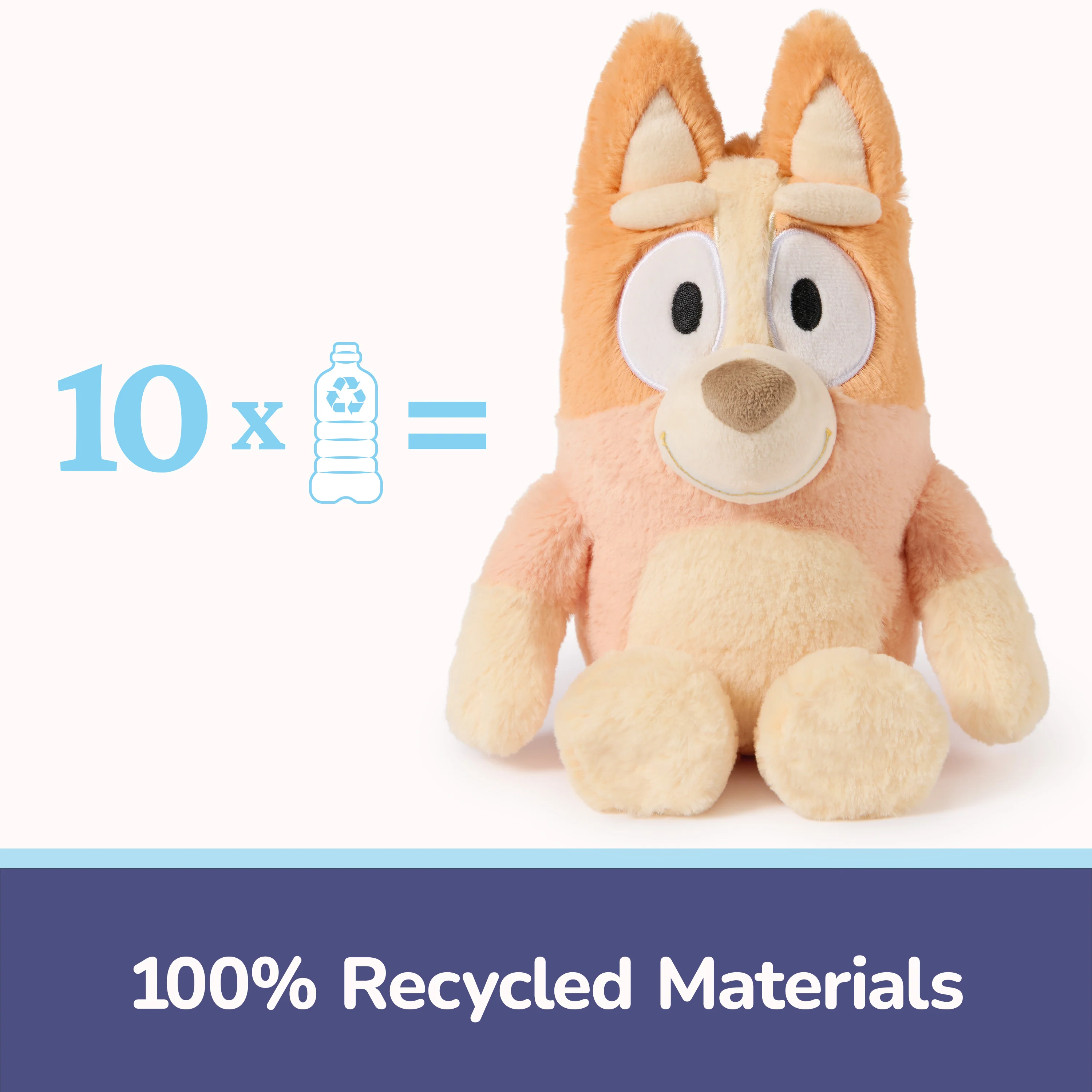 Sustainably Soft: Bingo, 13 in (Made from 100% Recycled Materials) - Image 4