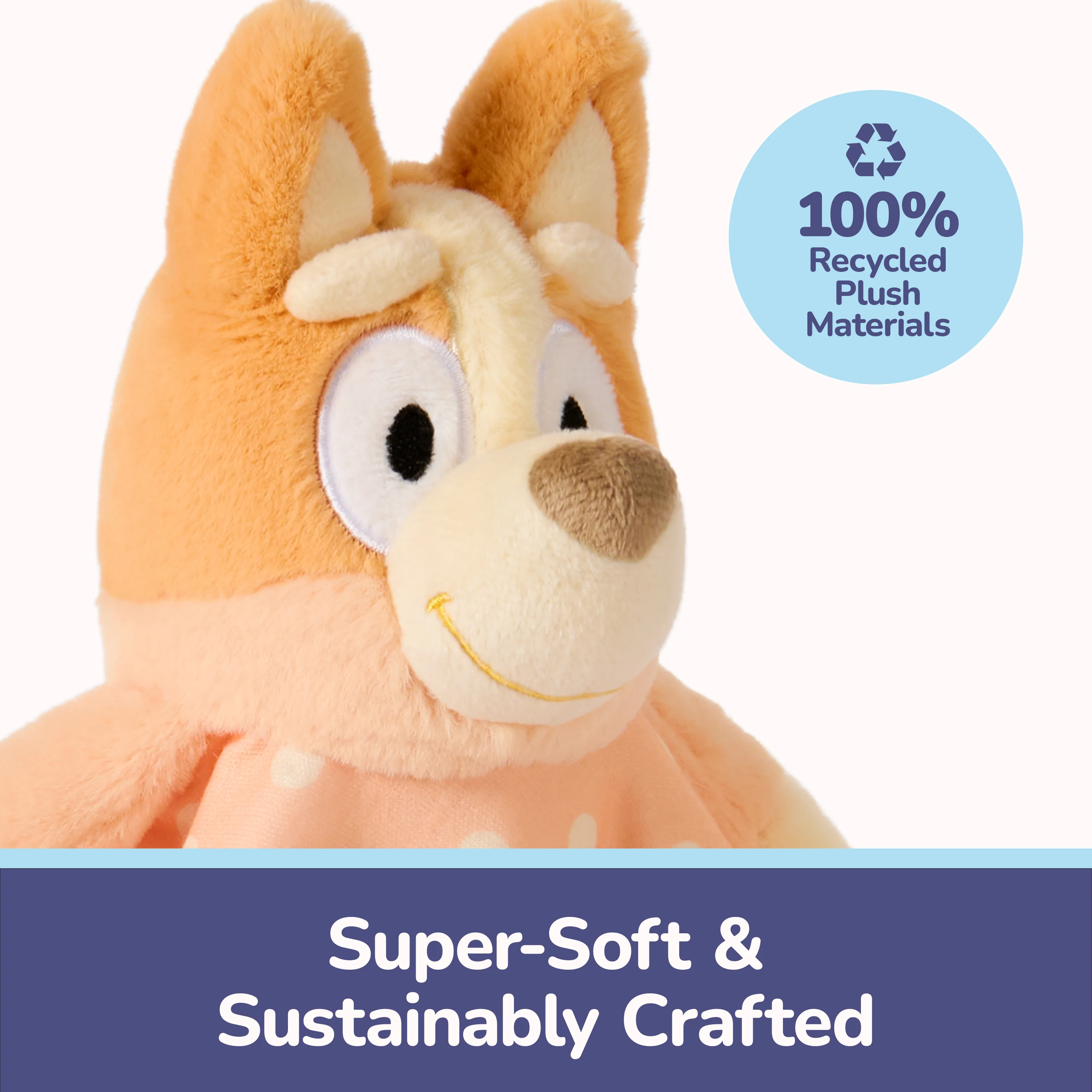 Sustainably Soft: Bingo Lovey, 13 in (Made from 100% Recycled Materials) - Image 4
