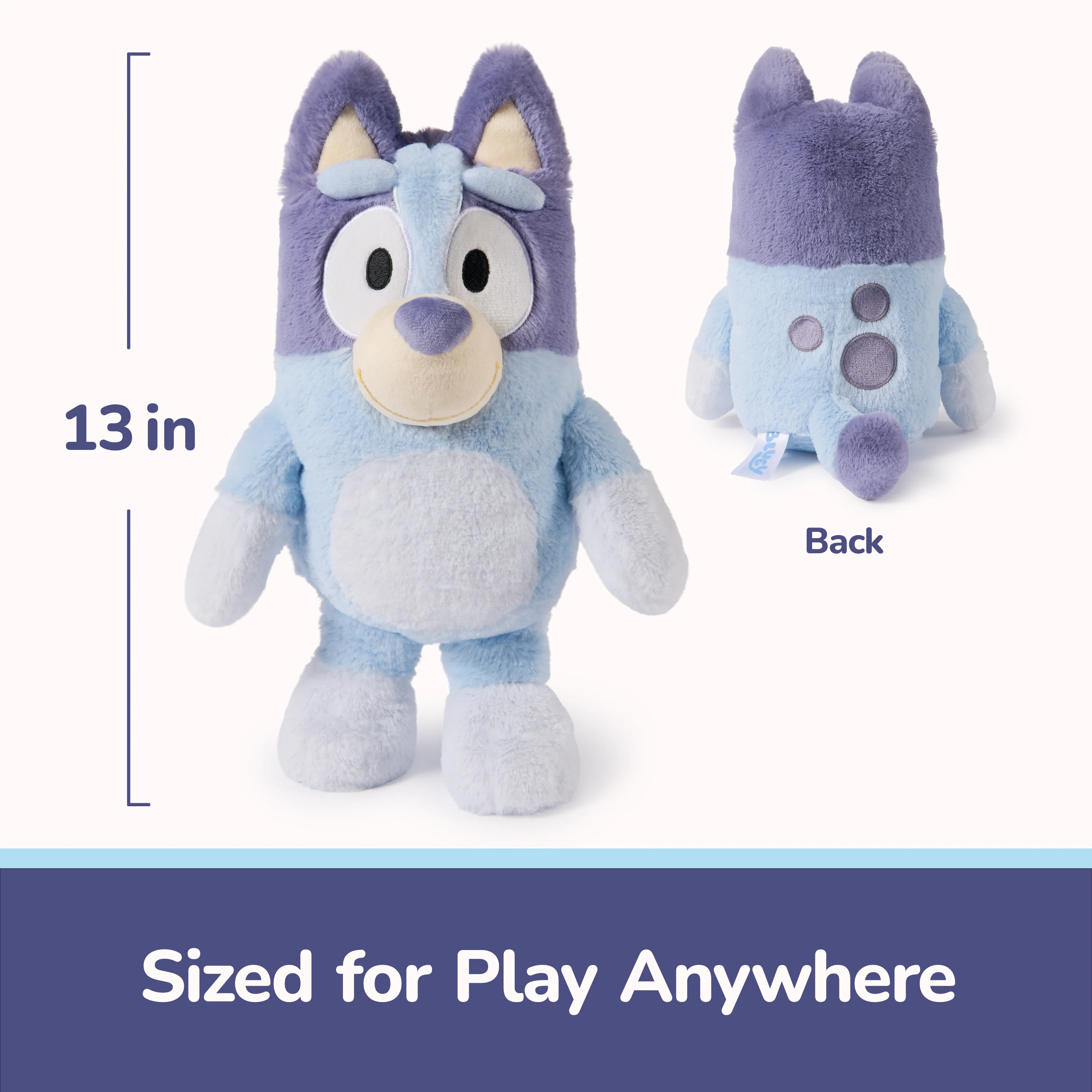 Sustainably Soft: Bluey, 13 in (Made from 100% Recycled Materials) - Image 7